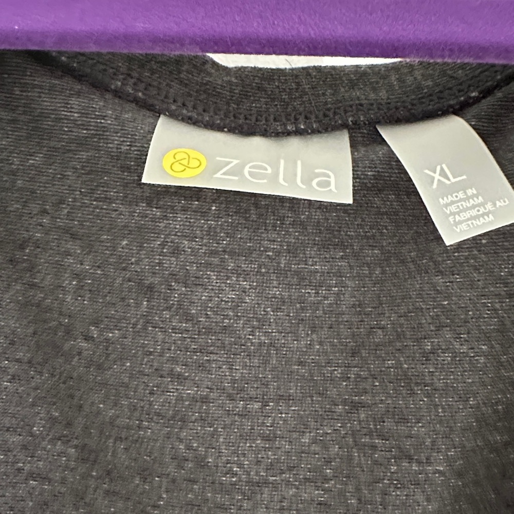 Zella Charcoal Heather Tee XL
